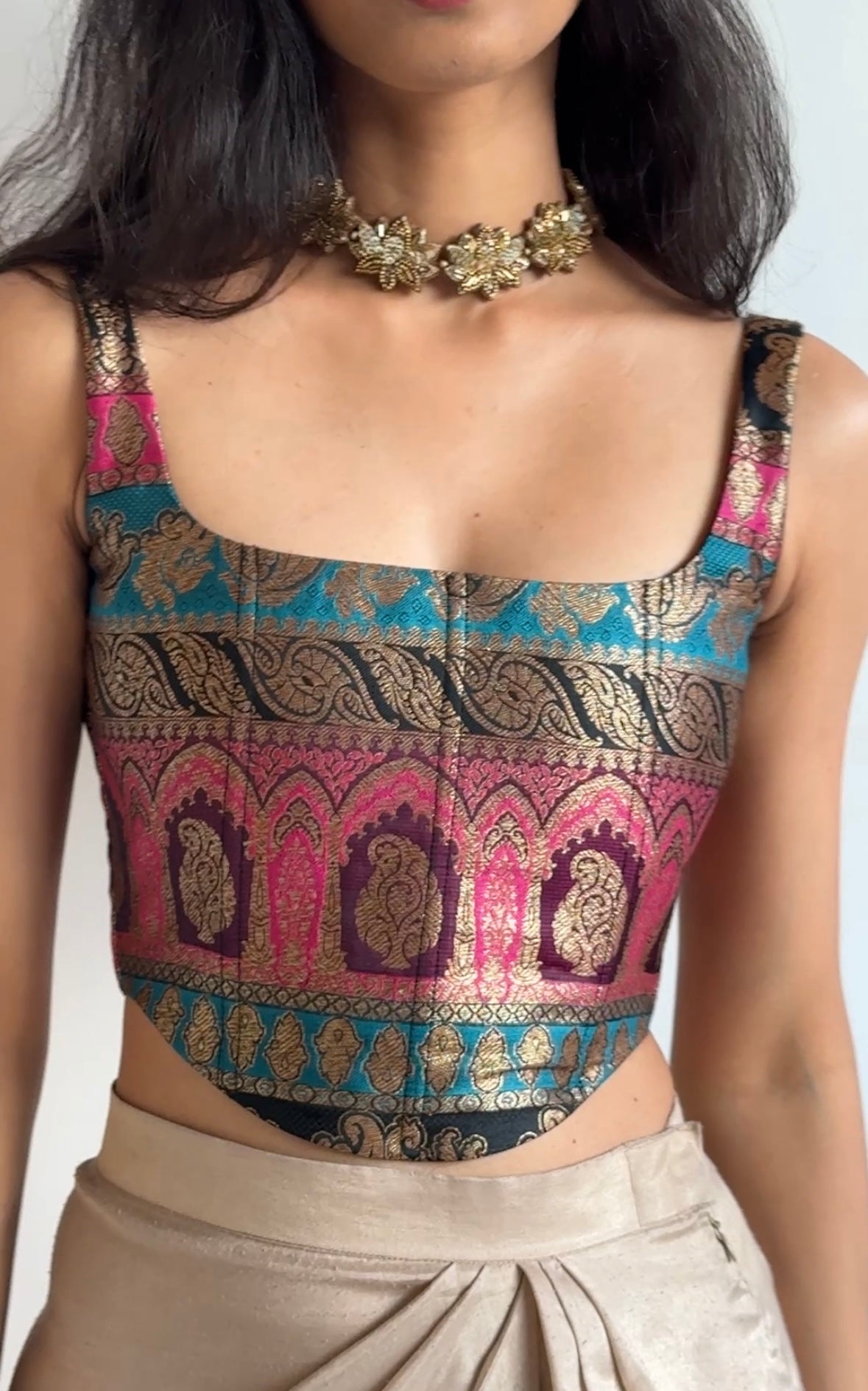 Hibiscus Corset