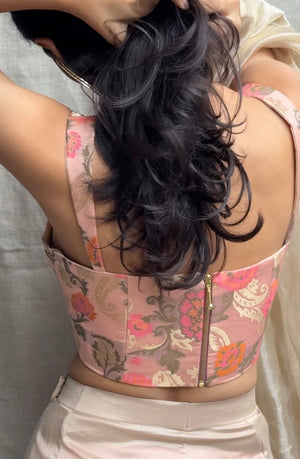 Peach Blossom Bustier