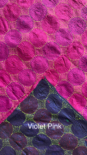 Hand Embroidered Silk Reversible Jacket