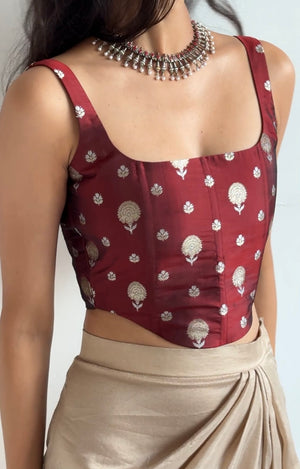Barkha Silk Corset
