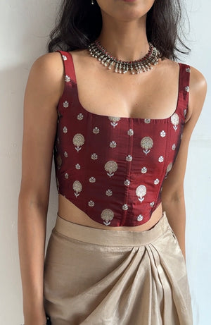 Barkha Silk Corset