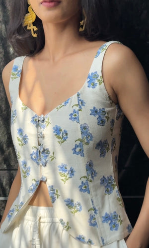 Forget Me Not Corset Top