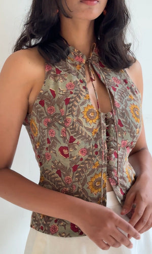 Bagh Halter Top
