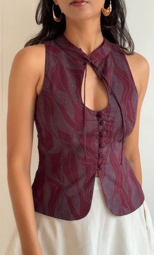 Mulberry Halter Top
