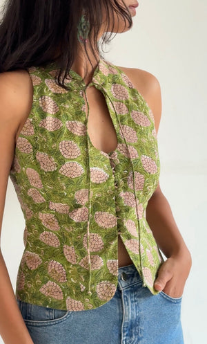 Meadow Halter Top