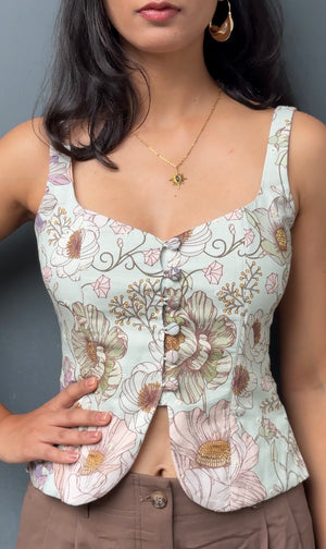 Wildflower Corset Top