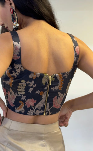 Yamini Brocade Corset