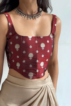 Barkha Silk Corset