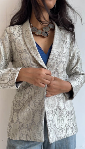 Luna Brocade Blazer