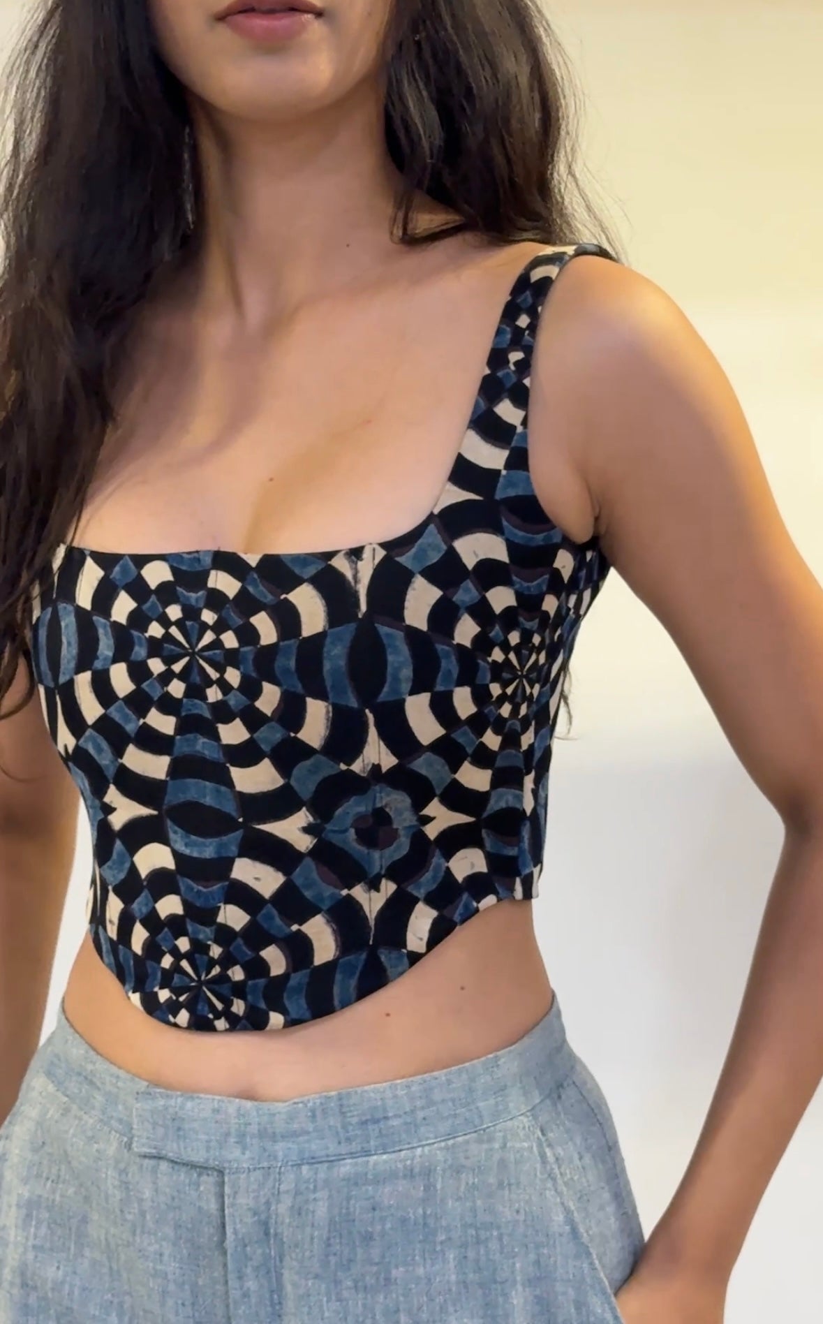 Twilight Ajrakh Corset