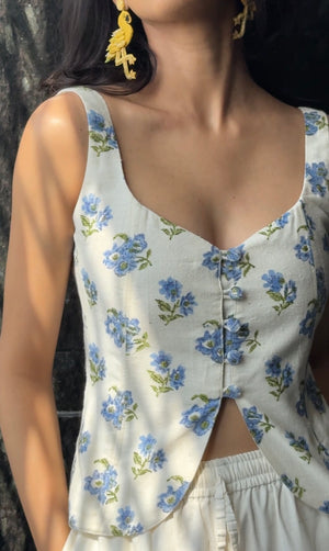 Forget Me Not Corset Top
