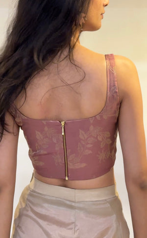 Mauve Rose Corset