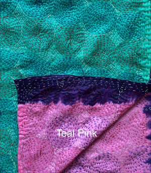 Hand Embroidered Silk Reversible Jacket