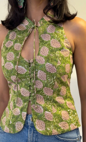Meadow Halter Top