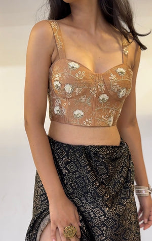 Sunkissed Embroidered Bustier