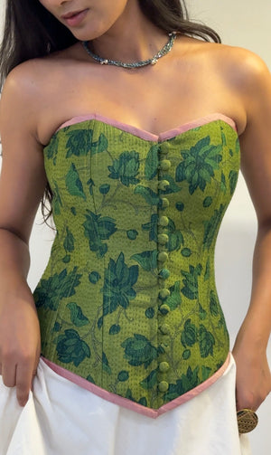 Kiwi Overbust Corset