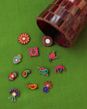 Mauj Bindi - set of 12