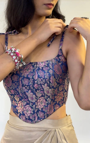 Pink Blossom Corset
