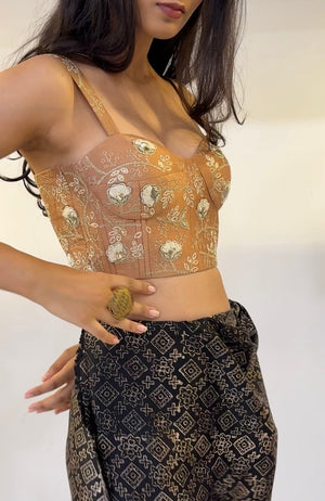 Sunkissed Embroidered Bustier