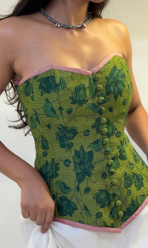 Kiwi Overbust Corset