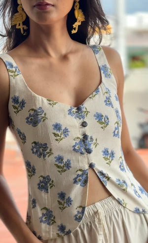 Forget Me Not Corset Top