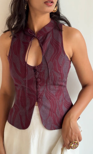 Mulberry Halter Top
