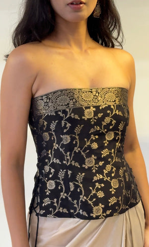 Kaya Banarasi Strapless Corset