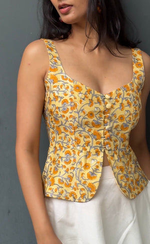Sunkissed Corset Top