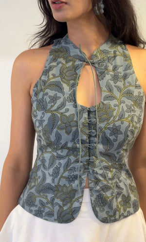 Morning Ivy Halter Top