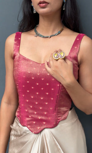 Rangrez Reversible Corset Top