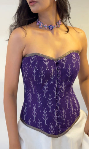 Violet Overbust Corset