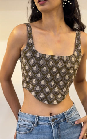 Ashley Cotton Corset