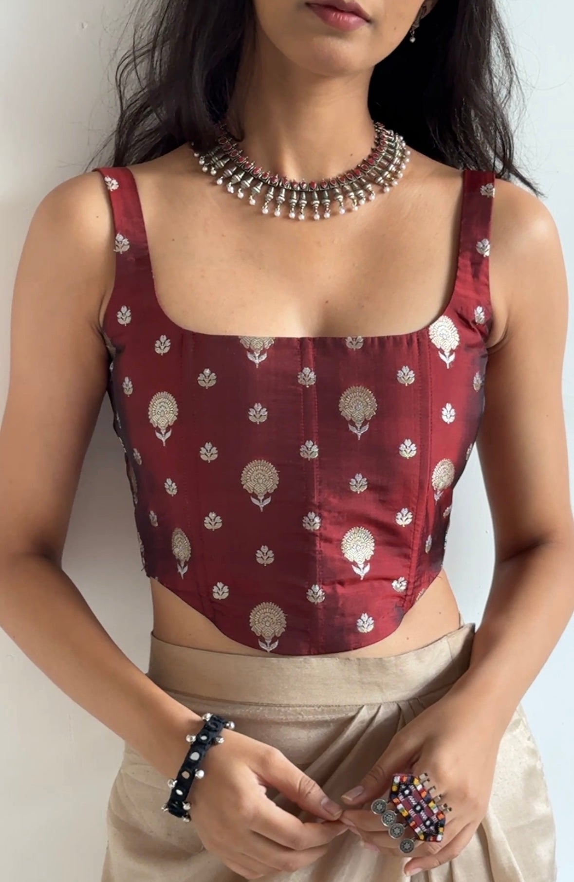 Barkha Silk Corset