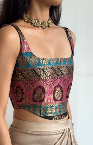 Hibiscus Corset