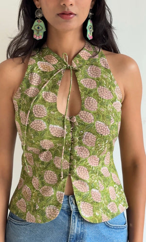Meadow Halter Top