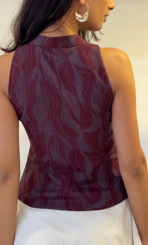 Mulberry Halter Top