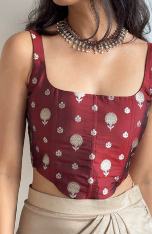 Barkha Silk Corset