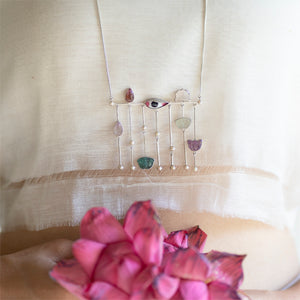 Pichwai Lotus Necklace By Baka