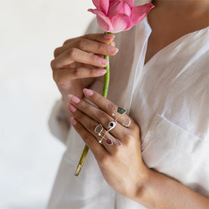 Pichwai Lotus Ring By Baka
