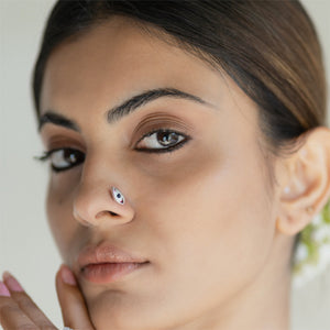Pichwai Netra Nose Pin By Baka
