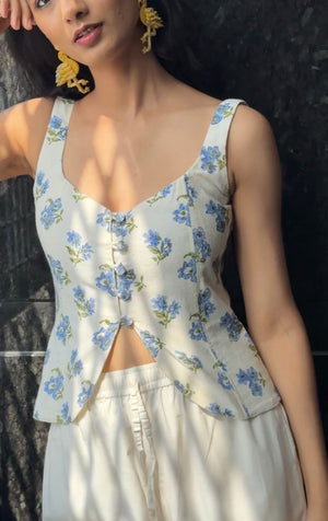 Forget Me Not Corset Top