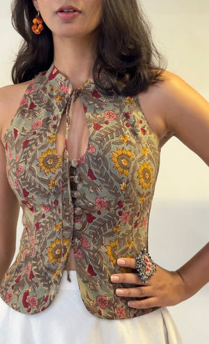 Bagh Halter Top