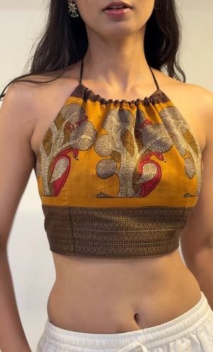 Bagh Halter Crop Top