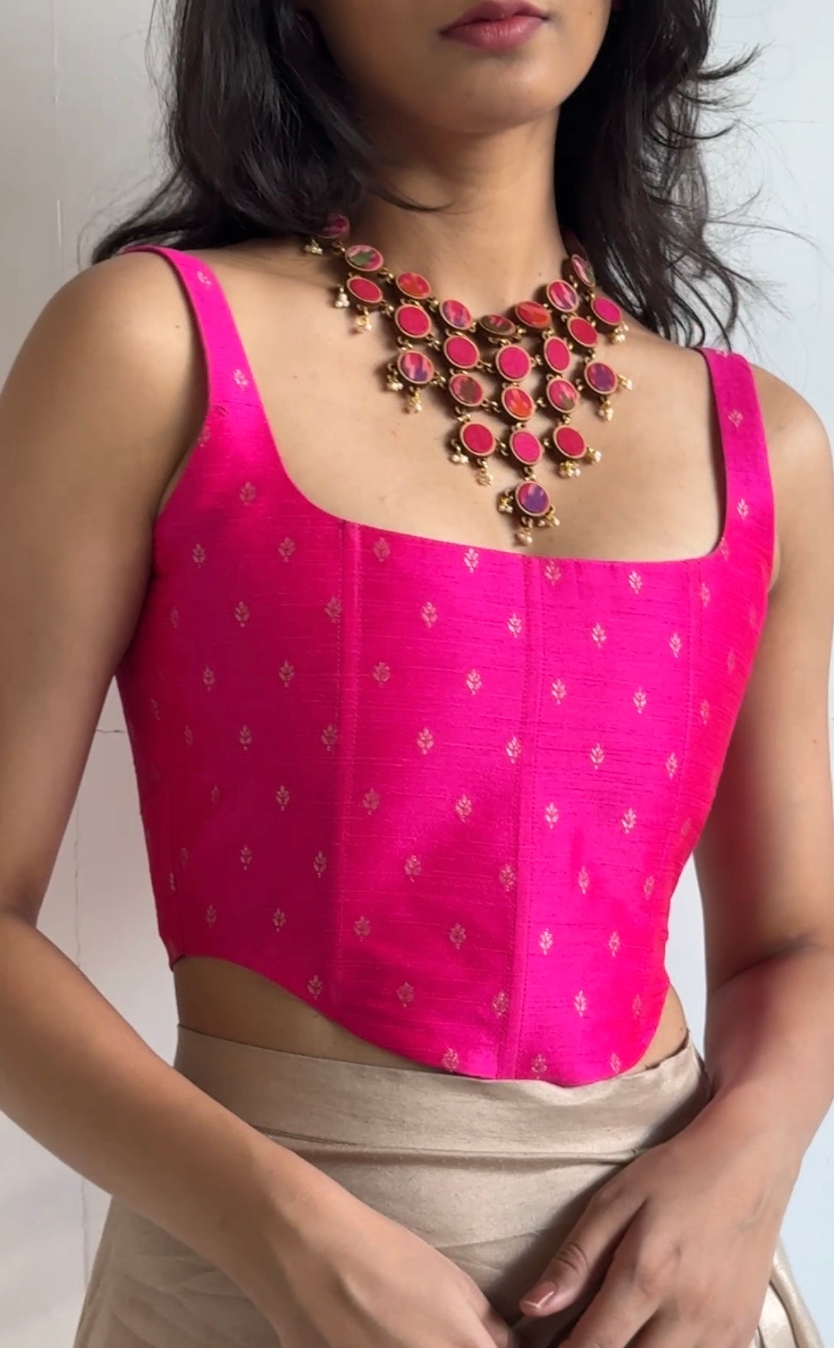 Hot Pink Corset