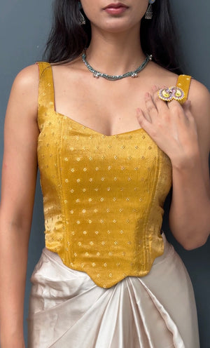 Rangrez Reversible Corset Top