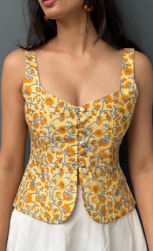 Sunkissed Corset Top