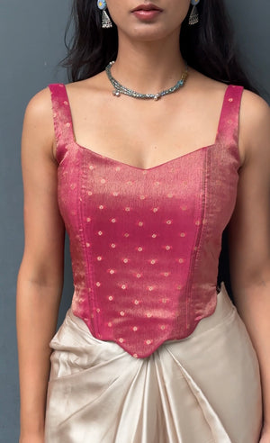 Rangrez Reversible Corset Top
