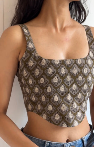 Ashley Cotton Corset