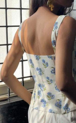 Forget Me Not Corset Top