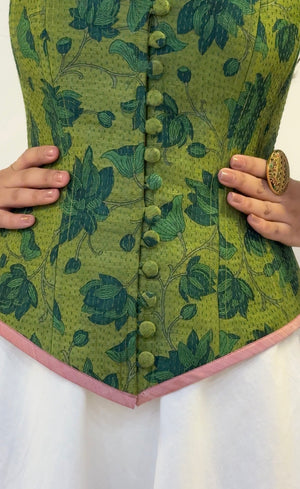 Kiwi Overbust Corset